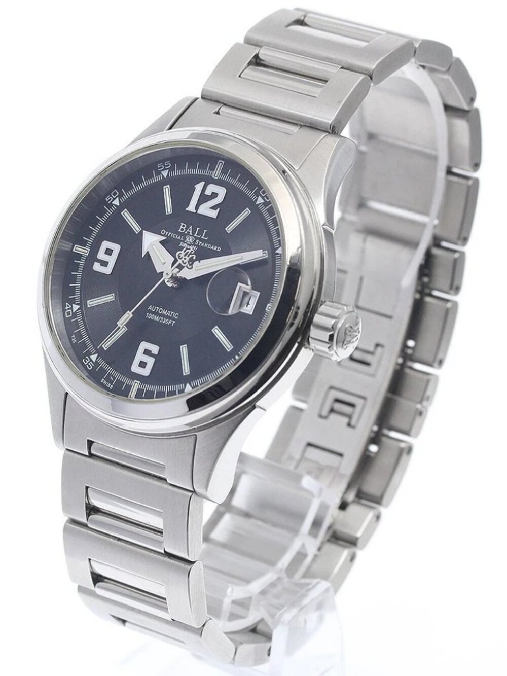 BALLWATCH Stokeman Racer NM2088C-SJ-BKWH Date black Dial Automatic Men's_949724